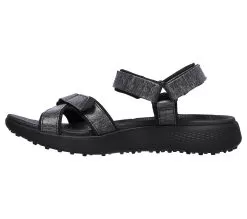 Skechers Women's Go Golf 600 Black Sandal -Golf Shop 17015 bbk 600 sandal 114238 c 2