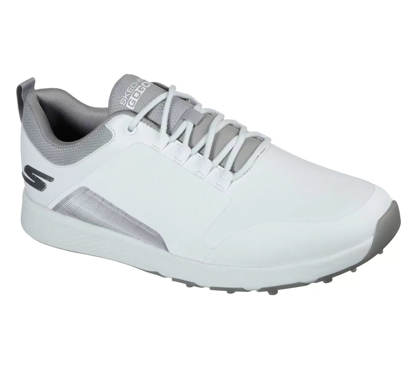 Skechers Men's Go Golf Elite 4 Victory Golf Shoe - White/Grey 3 Skechers Men's Go Golf Elite 4 Victory Golf Shoe - White/Grey