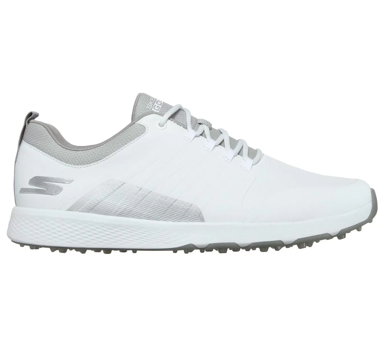 Skechers Men's Go Golf Elite 4 Victory Golf Shoe - White/Grey 4 Skechers Men's Go Golf Elite 4 Victory Golf Shoe - White/Grey - Image 2