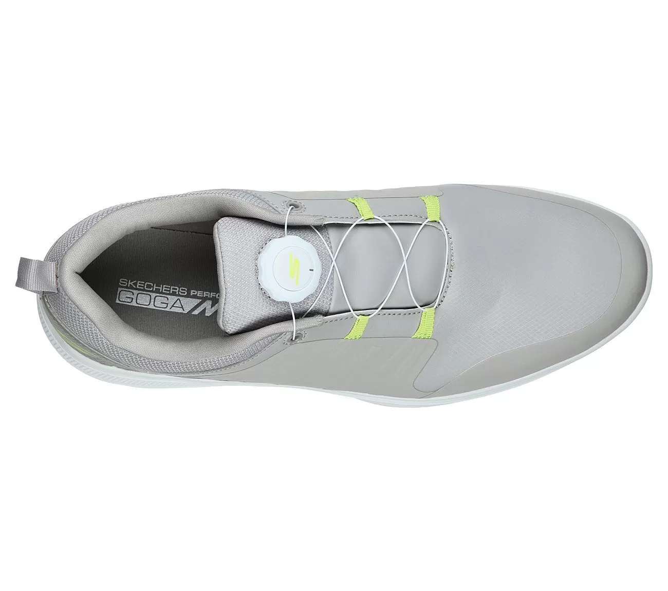 Skechers Men's Go Gole Torque Twist Grey/Lime Golf Shoe 5 Skechers Men's Go Gole Torque Twist Grey/Lime Golf Shoe - Image 3