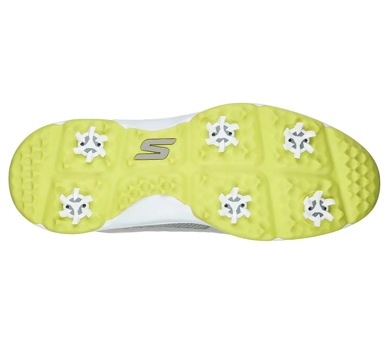 Skechers Men's Go Gole Torque Twist Grey/Lime Golf Shoe 6 Skechers Men's Go Gole Torque Twist Grey/Lime Golf Shoe - Image 4