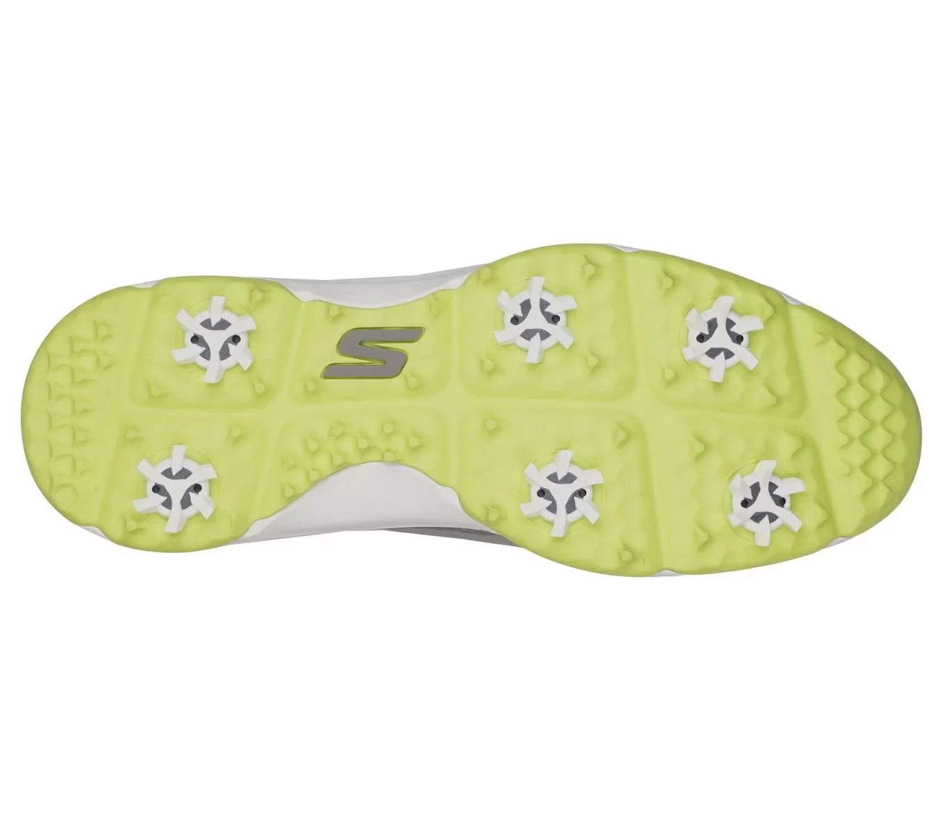 Skechers Men's Go Golf Torque Twist Golf Shoe - Grey/Yellow 6 Skechers Men's Go Golf Torque Twist Golf Shoe - Grey/Yellow - Image 4