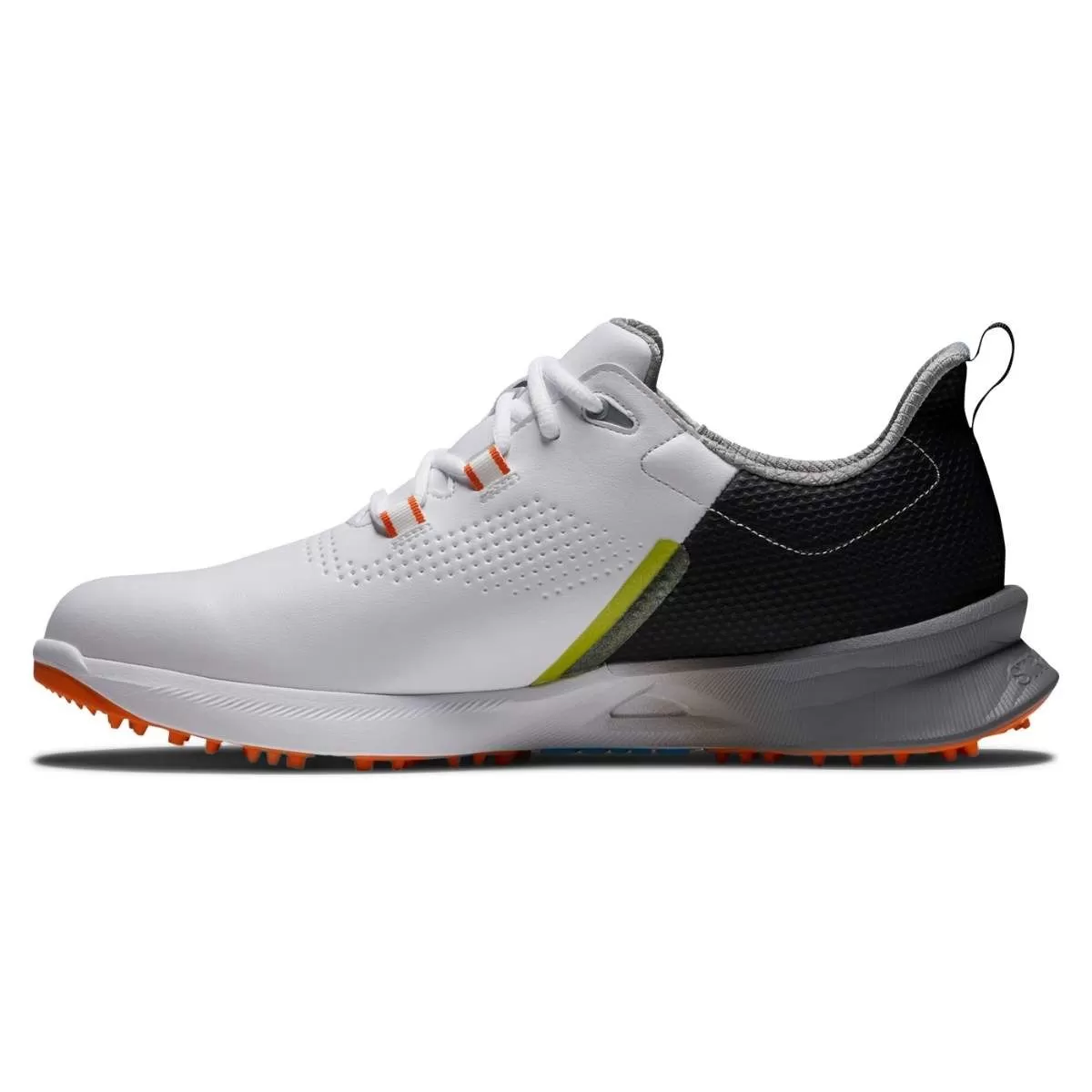 FootJoy Men's FJ Fuel White/Black Golf Shoe - Previous Season Style 55443 4 FootJoy Men's FJ Fuel White/Black Golf Shoe - Previous Season Style 55443 - Image 2