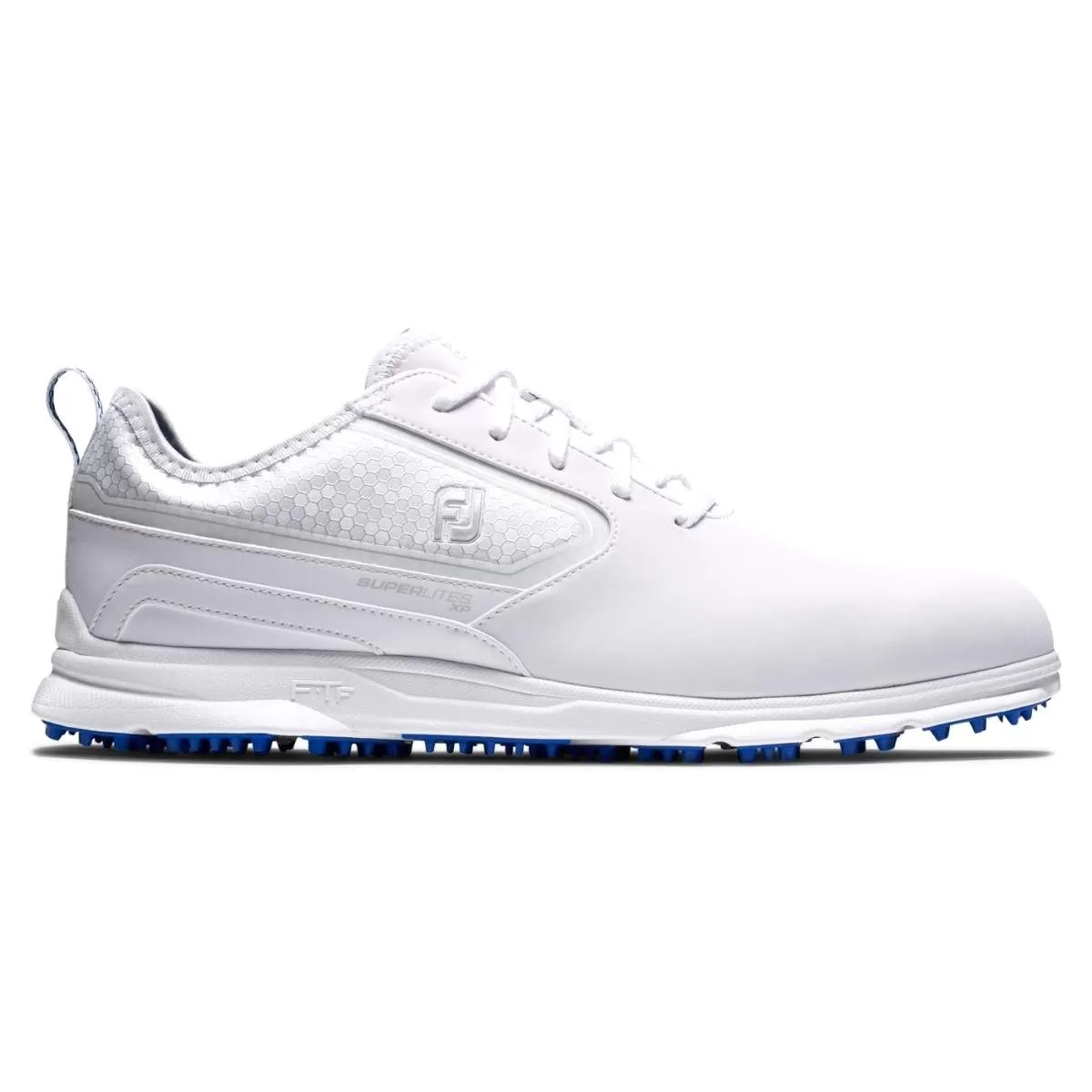 FootJoy Men's Superlites XP White Golf Shoe - 58087 3 FootJoy Men's Superlites XP White Golf Shoe - 58087