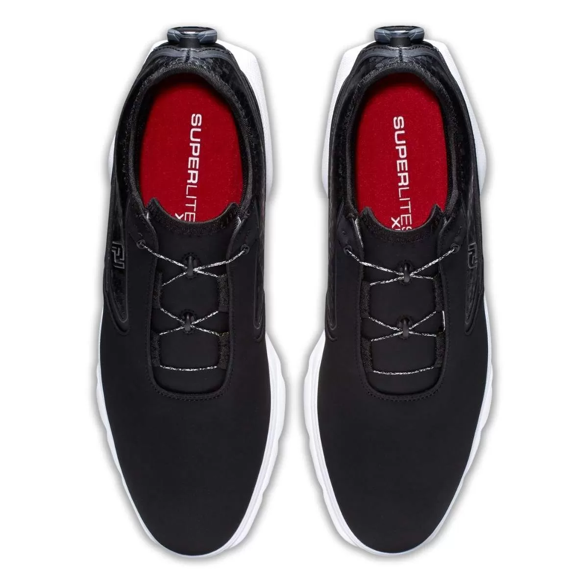 FootJoy Men's Superlites XP BOA Black Golf Shoe - 58093 6 FootJoy Men's Superlites XP BOA Black Golf Shoe - 58093 - Image 4