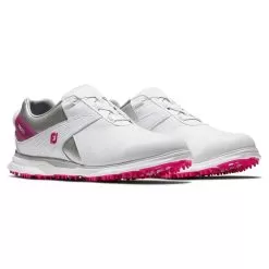 FootJoy Women's Pro|SL BOA White/Pink Golf Shoe - Style 98119 -Golf Shop 98119 pro sl boa 114043 c 4