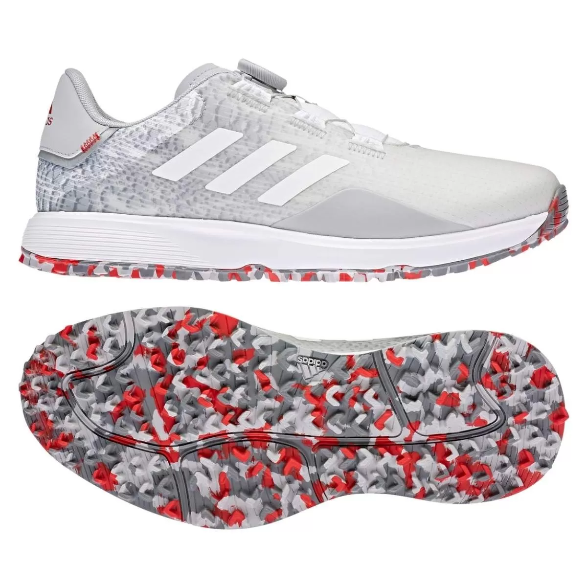 Adidas Men's 2022 S2G BOA Spikeless Golf Shoe - Grey 3 Adidas Men's 2022 S2G BOA Spikeless Golf Shoe - Grey