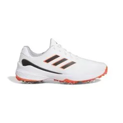 Adidas Men's 2023 ZG23 Golf Shoe - White/Semi Solar Red