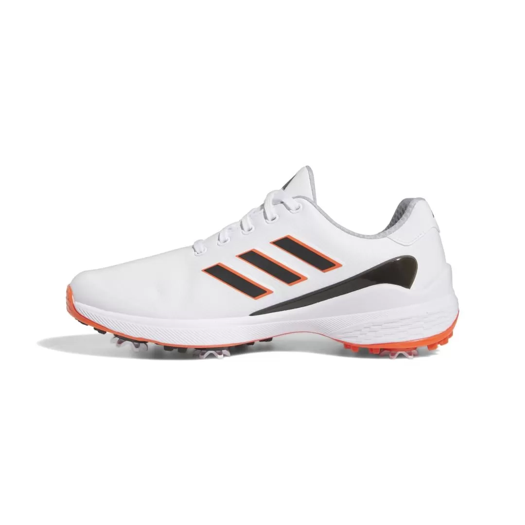Adidas Men's 2023 ZG23 Golf Shoe - White/Semi Solar Red 6 Adidas Men's 2023 ZG23 Golf Shoe - White/Semi Solar Red - Image 4