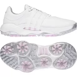 Adidas Women's 2022 Tour360 Infinity Golf Shoe - White/Pink