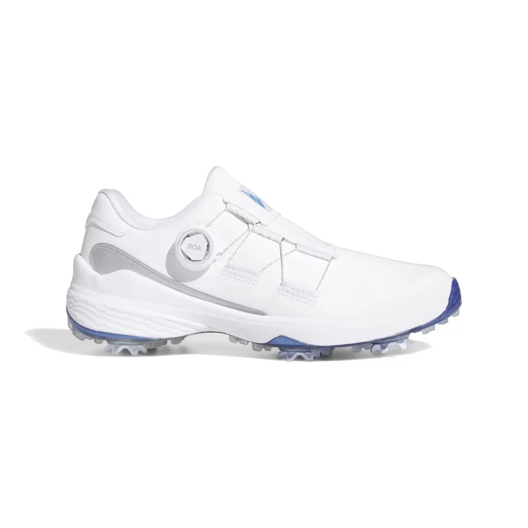Adidas Women's 2023 ZG23 BOA Golf Shoe - White/Blue Fusion 3 Adidas Women's 2023 ZG23 BOA Golf Shoe - White/Blue Fusion