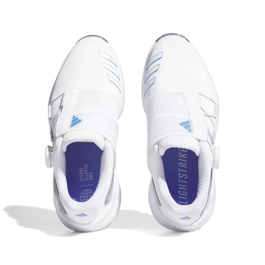 Adidas Women's 2023 ZG23 BOA Golf Shoe - White/Blue Fusion 4 Adidas Women's 2023 ZG23 BOA Golf Shoe - White/Blue Fusion - Image 2
