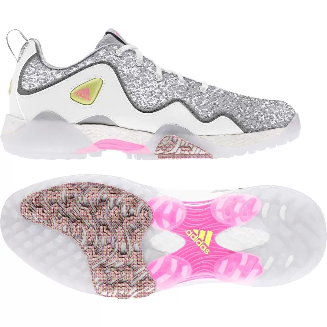 Adidas Women's CodeChaos 21 Primeblue Spikeless Golf Shoes - Screaming Pink 3 Adidas Women's CodeChaos 21 Primeblue Spikeless Golf Shoes - Screaming Pink