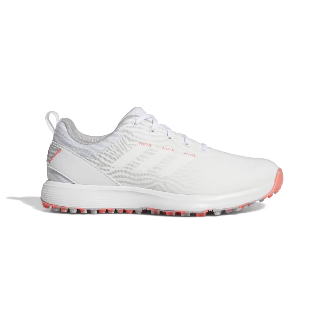 Adidas Women's S2G Spikeless Golf Shoe - White/Grey 3 Adidas Women's S2G Spikeless Golf Shoe - White/Grey