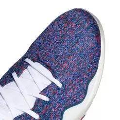 Adidas Women's CodeChaos 21 Primeblue Spikeless Golf Shoes - White/Scarlet -Golf Shop adidas fw5629 w codechaos 21 9