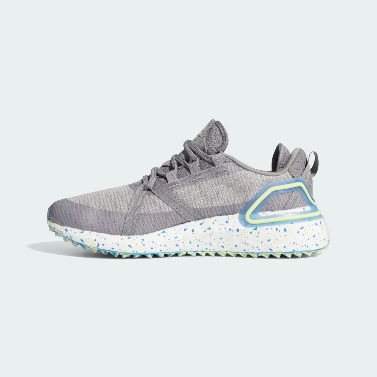 Adidas Men's Solarthon Primegreen Spikeless Golf Shoes - Grey Three/Pulse Yellow 8 Adidas Men's Solarthon Primegreen Spikeless Golf Shoes - Grey Three/Pulse Yellow - Image 6