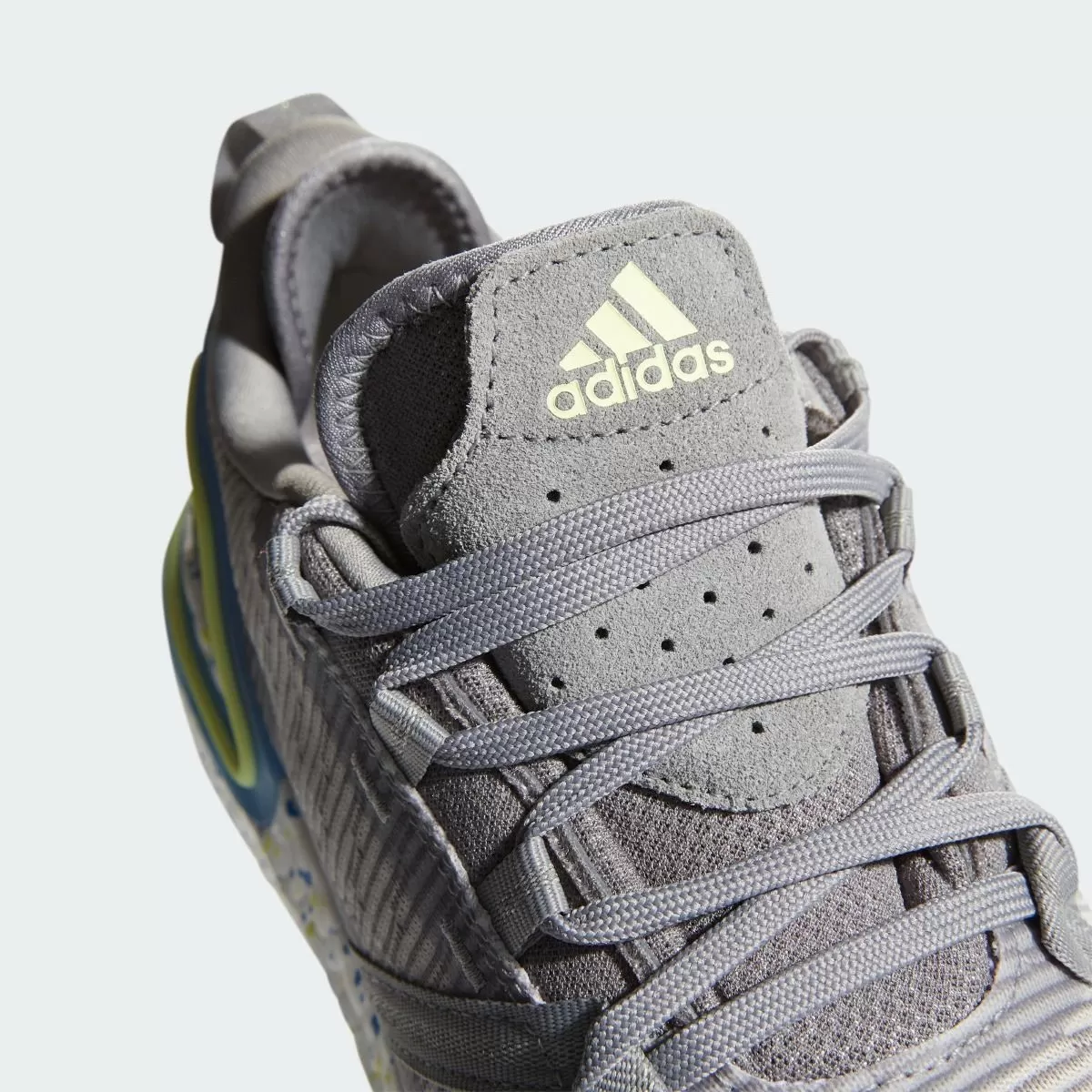 Adidas Men's Solarthon Primegreen Spikeless Golf Shoes - Grey Three/Pulse Yellow 10 Adidas Men's Solarthon Primegreen Spikeless Golf Shoes - Grey Three/Pulse Yellow - Image 8