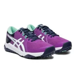 Asics Women's Gel-Course Glide Orchid Golf Shoe -Golf Shop asics womens gel course golf shoe fuschia pair