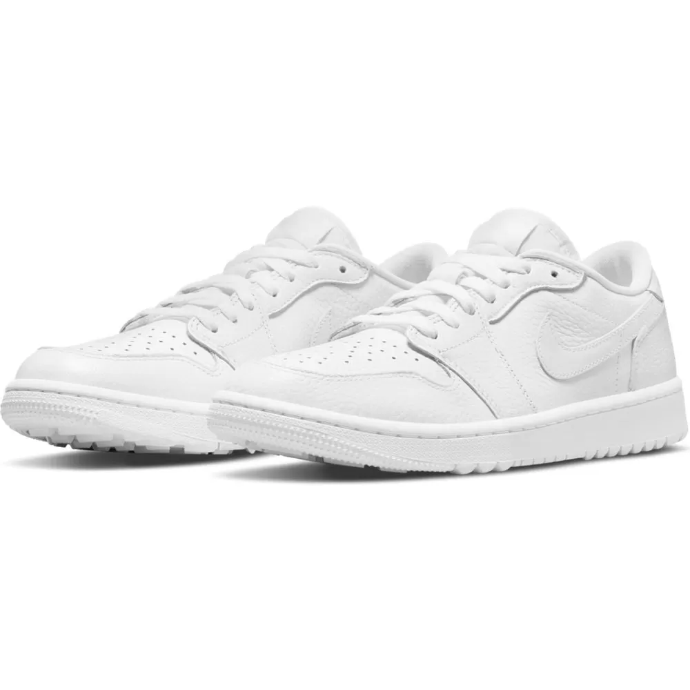 Nike Men's 2022 Air Jordan 1 Low G Golf Shoe - White 6 Nike Men's 2022 Air Jordan 1 Low G Golf Shoe - White - Image 4
