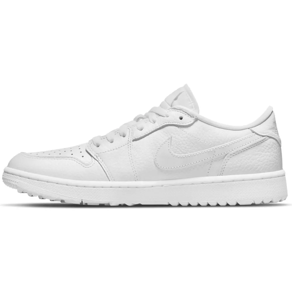 Nike Men's 2022 Air Jordan 1 Low G Golf Shoe - White 4 Nike Men's 2022 Air Jordan 1 Low G Golf Shoe - White - Image 2