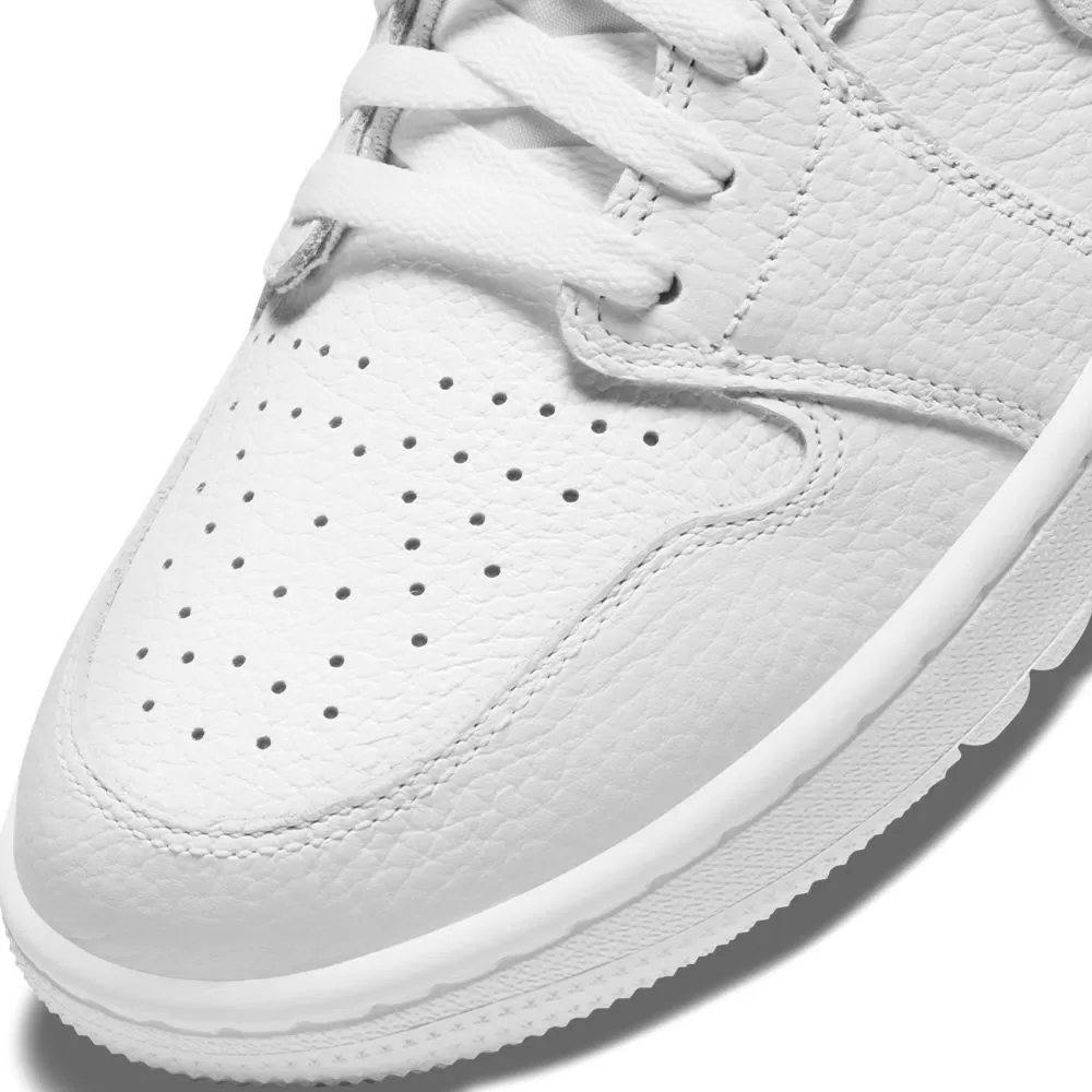 Nike Men's 2022 Air Jordan 1 Low G Golf Shoe - White 9 Nike Men's 2022 Air Jordan 1 Low G Golf Shoe - White - Image 7