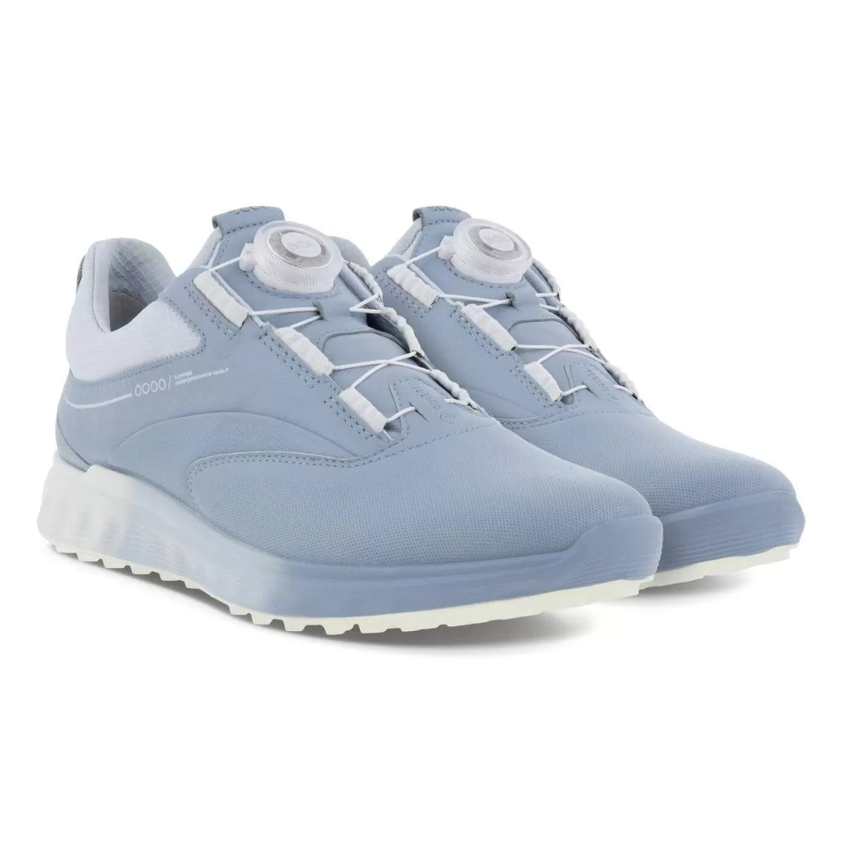 ECCO Women's S-Three BOA Golf Shoe - Dusty Blue/Air 8 ECCO Women's S-Three BOA Golf Shoe - Dusty Blue/Air - Image 6