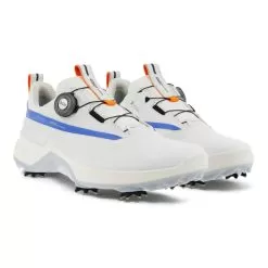 ECCO Men's Biom G5 Golf Shoe - White/Regatta -Golf Shop ecc 152304 60356 biom g5 boa 5