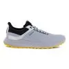 ECCO Men's Core Golf Shoe - Silver Grey/Metallic Black -Golf Shop ecco mens core golf shoe silver greymetallic black 130747 c 1