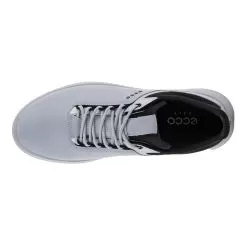 ECCO Men's Core Golf Shoe - Silver Grey/Metallic Black 9 ECCO Men's Core Golf Shoe - Silver Grey/Metallic Black -Golf Shop ecco mens core golf shoe silver greymetallic black 130747 c 4