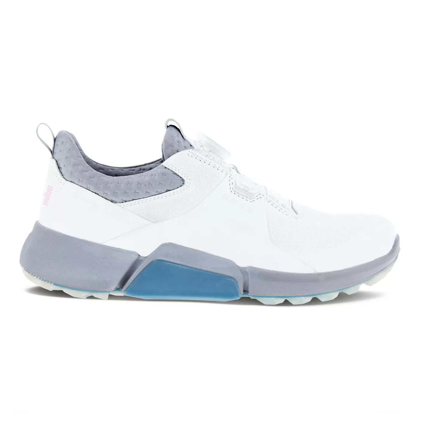 ECCO Women's Biom H4 BOA Golf Shoe - White/Silver Grey 3 ECCO Women's Biom H4 BOA Golf Shoe - White/Silver Grey