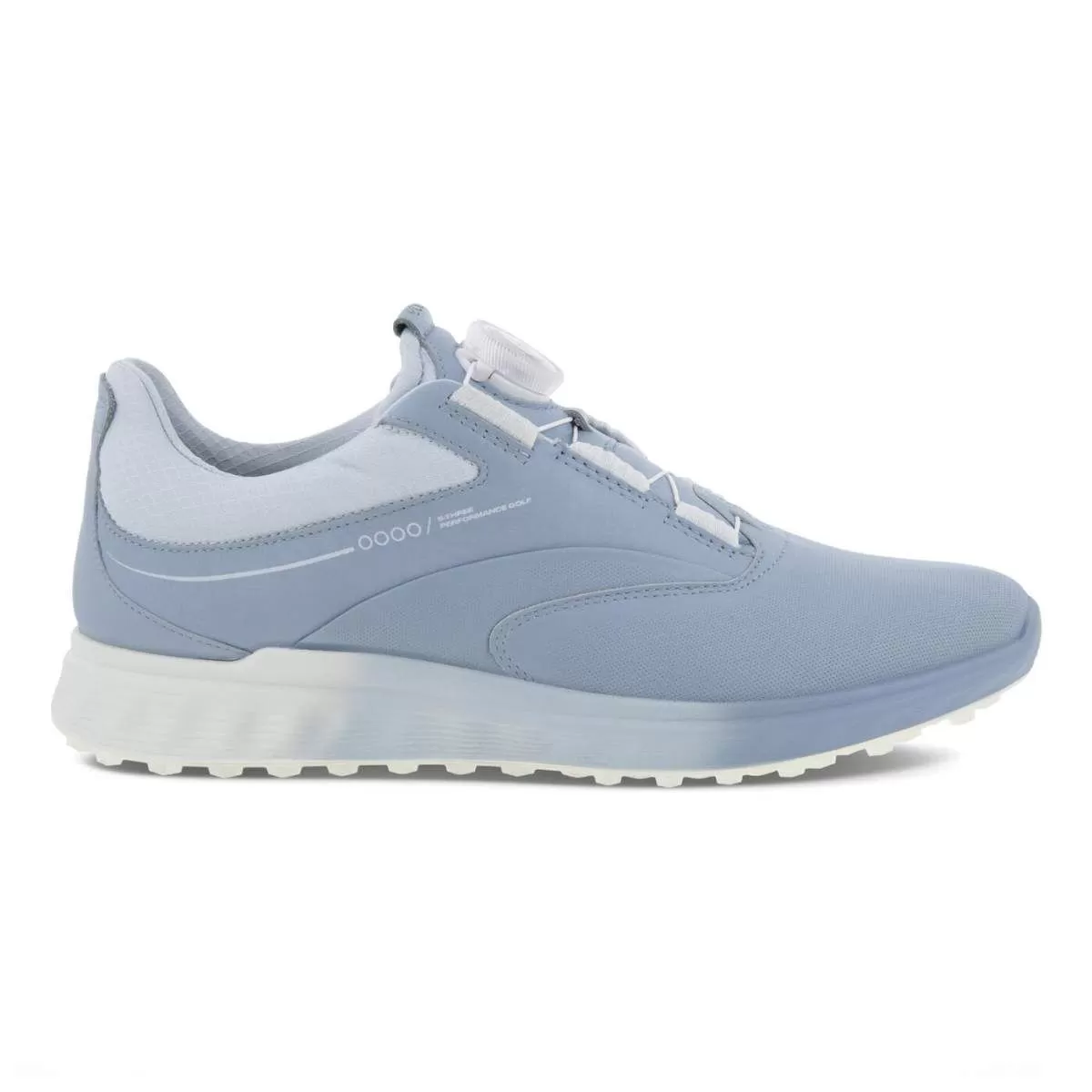 ECCO Women's S-Three BOA Golf Shoe - Dusty Blue/Air 3 ECCO Women's S-Three BOA Golf Shoe - Dusty Blue/Air