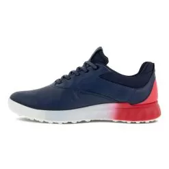 ECCO Women's S-Three Golf Shoe - Marine/Hibiscus -Golf Shop ecco womens s three golf shoe marinehibiscus 141342 c 4