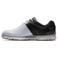 FootJoy Men's Pro|SL Sport White/Black Golf Shoe - Previous Season Style 53863 -Golf Shop foo 53863 pro sl sport 1