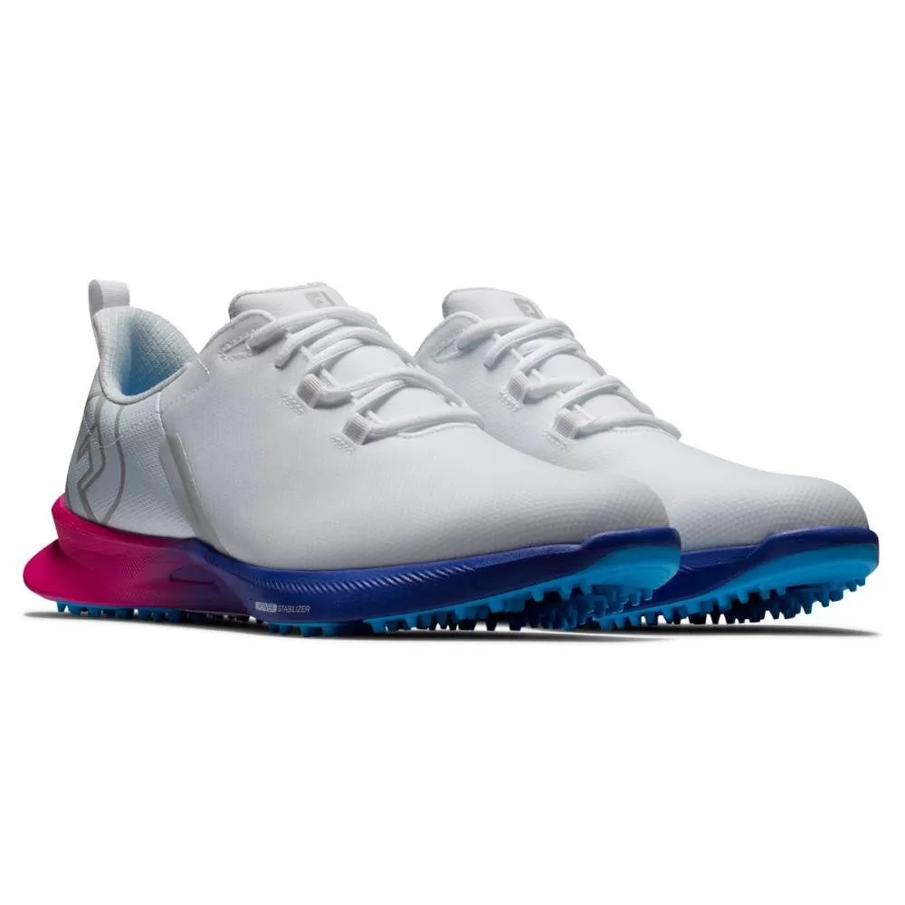 FootJoy Men's Fuel Sport White/Pink Golf Shoe -55455 8 FootJoy Men's Fuel Sport White/Pink Golf Shoe -55455 - Image 6