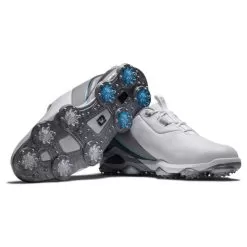 FootJoy Men's Tour Alpha White/Gray Golf Shoe - Previous Season Style 55506 -Golf Shop foo 55506 tour alpha 4