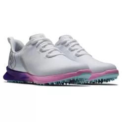 FootJoy Women's Fuel Sport White/Purple Golf Shoe - 90547 -Golf Shop foo 90547 fuel sport 4