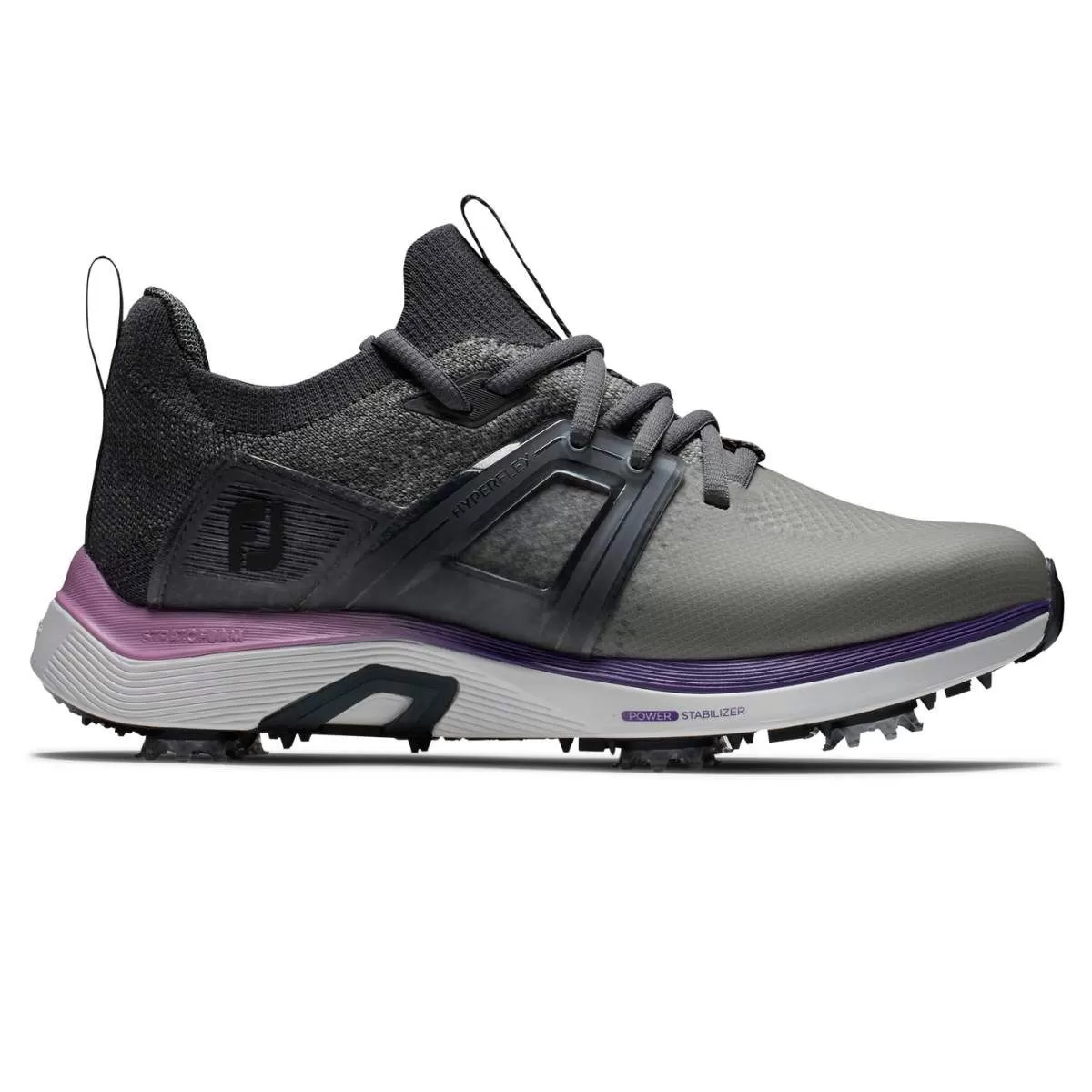 FootJoy Women's Hyperflex Gray/Pink Golf Shoe - 98168 3 FootJoy Women's Hyperflex Gray/Pink Golf Shoe - 98168