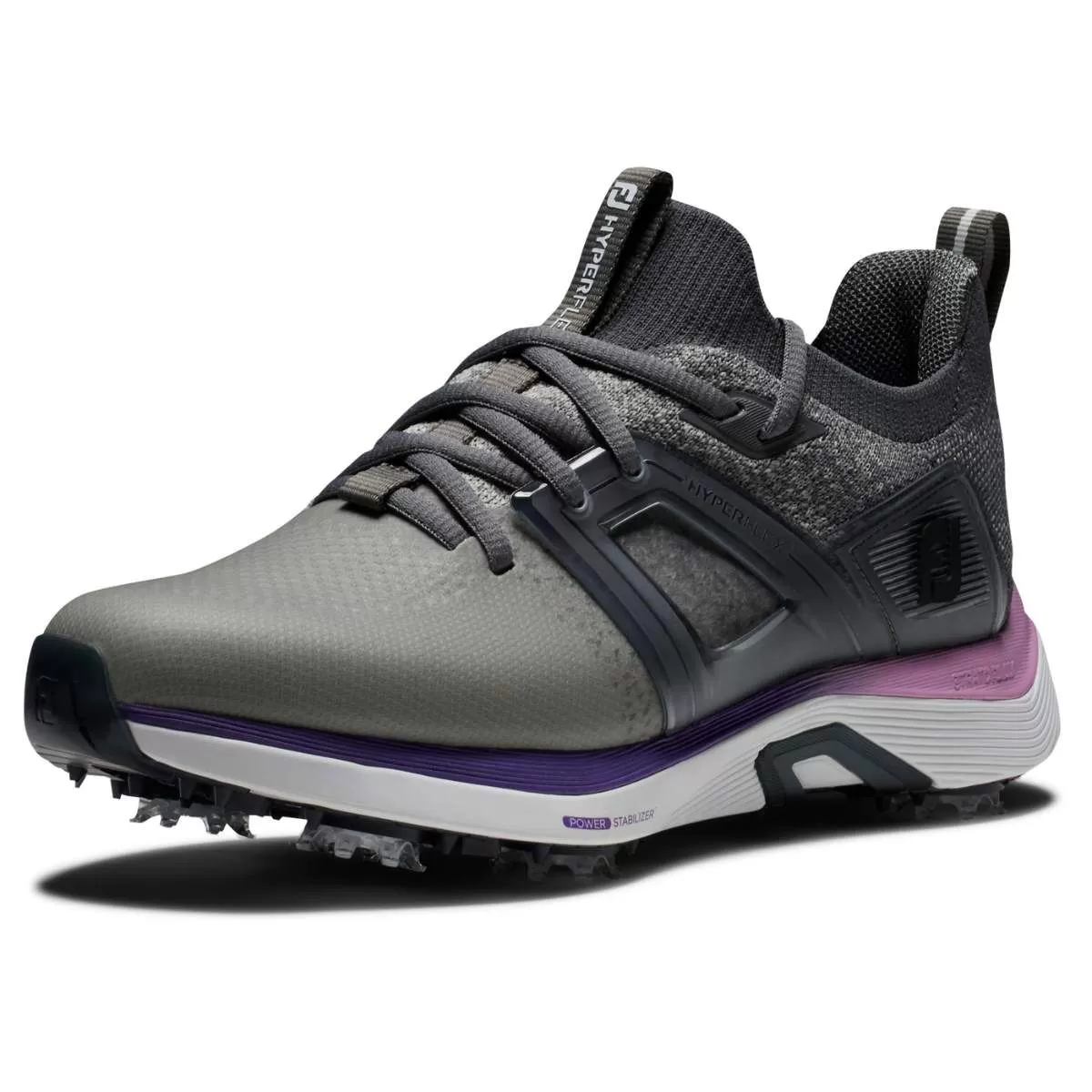 FootJoy Women's Hyperflex Gray/Pink Golf Shoe - 98168 9 FootJoy Women's Hyperflex Gray/Pink Golf Shoe - 98168 - Image 7
