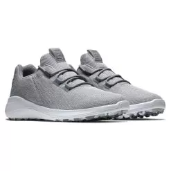 FootJoy Men's Flex Coastal White/Grey Golf Shoe - Previous Season 56138 -Golf Shop footjoy mens flex coastal whitegrey golf shoe style 56138 124766 c 4