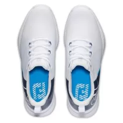 FootJoy Men's Fuel Sport White/Blue Golf Shoe - 55454 10 FootJoy Men's Fuel Sport White/Blue Golf Shoe - 55454 -Golf Shop footjoy mens fuel sport whiteblue golf shoe 55454 139836 c 3