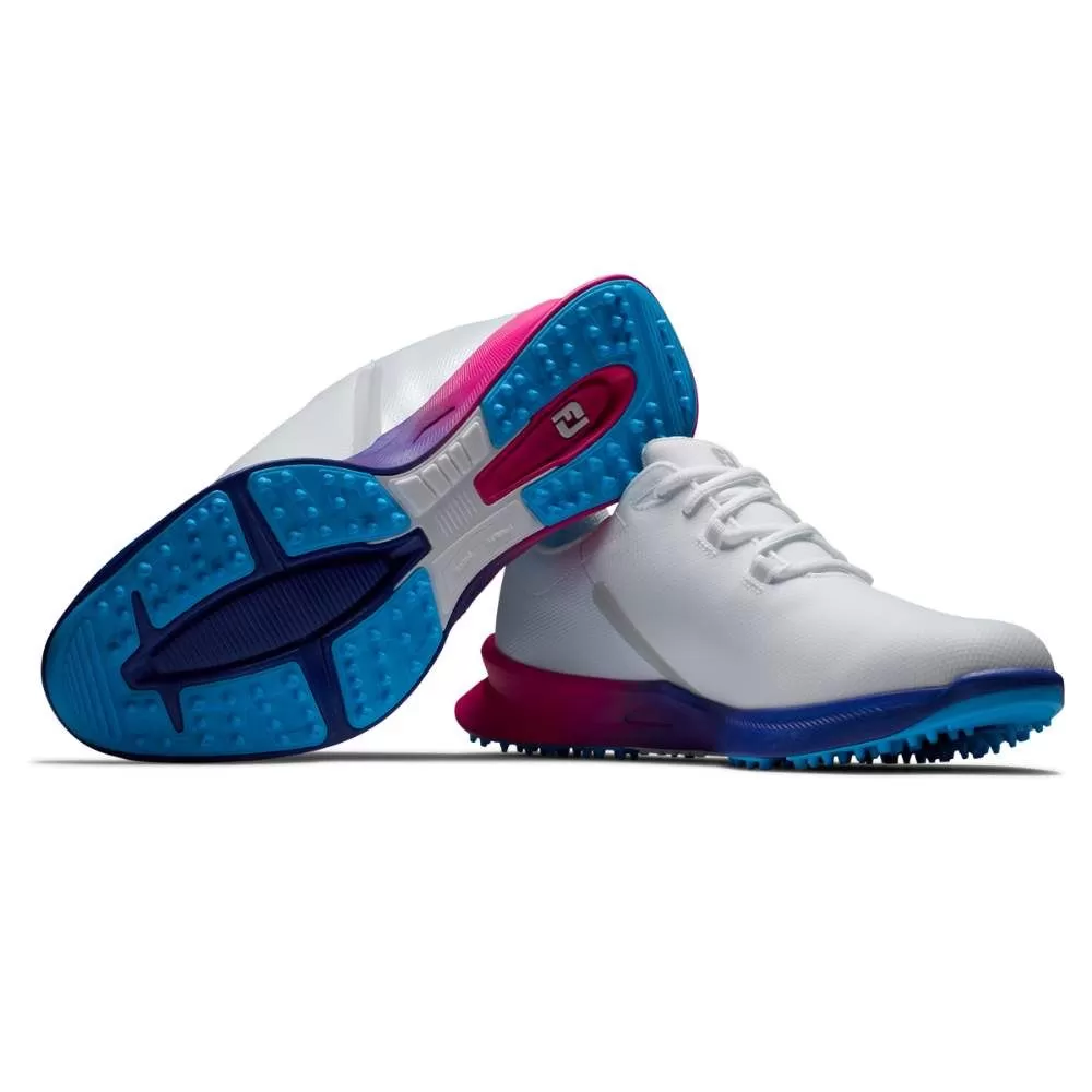 FootJoy Men's Fuel Sport White/Pink Golf Shoe -55455 6 FootJoy Men's Fuel Sport White/Pink Golf Shoe -55455 - Image 4