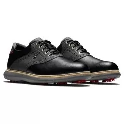 FootJoy Men's Traditions Golf Shoe - Black 12 FootJoy Men's Traditions Golf Shoe - Black -Golf Shop footjoy mens traditions golf shoe black 129535 c 4