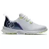 FootJoy Women's Fuel Sport White/Navy Golf Shoe - 90128 -Golf Shop footjoy womens fuel sport whitenavy golf shoe 90128 139913 c 1
