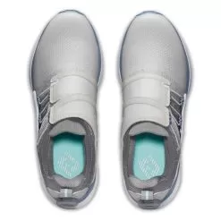 FootJoy Women's Hyperflex Boa Gray/White Golf Shoe - 98171 -Golf Shop footjoy womens hyperflex boa graywhite golf shoe 98171 139907 c 3