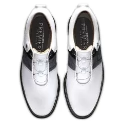 FootJoy Men's Premier Series BOA Packard White/Black Golf Shoe - Style 53921 -Golf Shop footjoy 53921 premiere series boa6