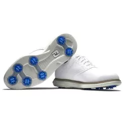 FootJoy Men's Traditions White Golf Shoe - Style 57903 -Golf Shop footjoy 57903 traditons5