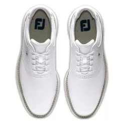 FootJoy Men's Traditions White Golf Shoe - Style 57903 -Golf Shop footjoy 57903 traditons6