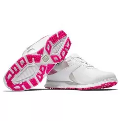 FootJoy Women's Pro|SL BOA White/Pink Golf Shoe - Style 98119 -Golf Shop footjoy 98119 pro sl boa 5