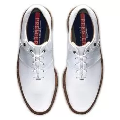 FootJoy Men's Premier Series White Golf Shoe - Style 53908 -Golf Shop footjoy premiere series packard golf shoes 53908 top
