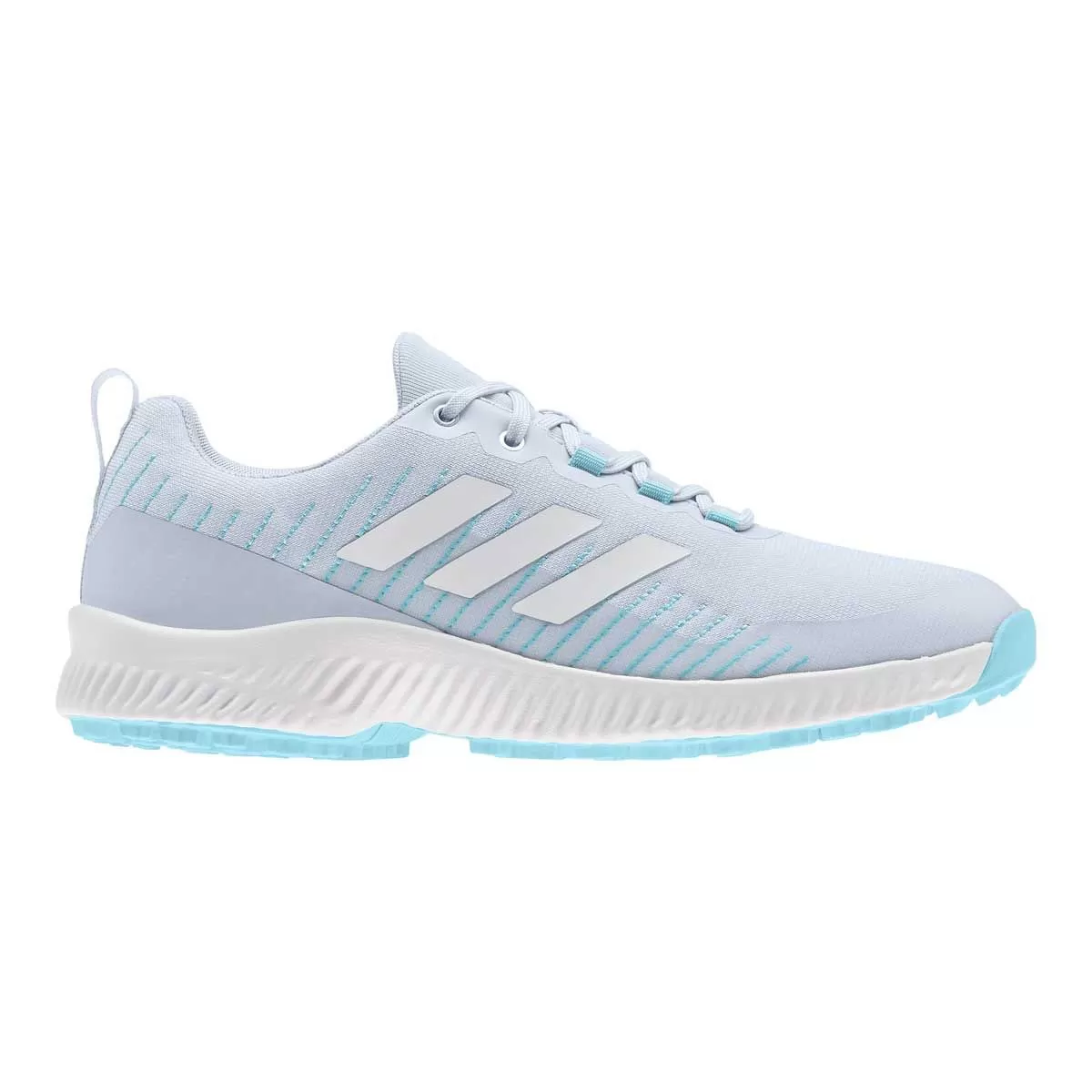 Adidas Women's Response Bounce Spikeless Halo Blue Golf Shoe 3 Adidas Women's Response Bounce Spikeless Halo Blue Golf Shoe